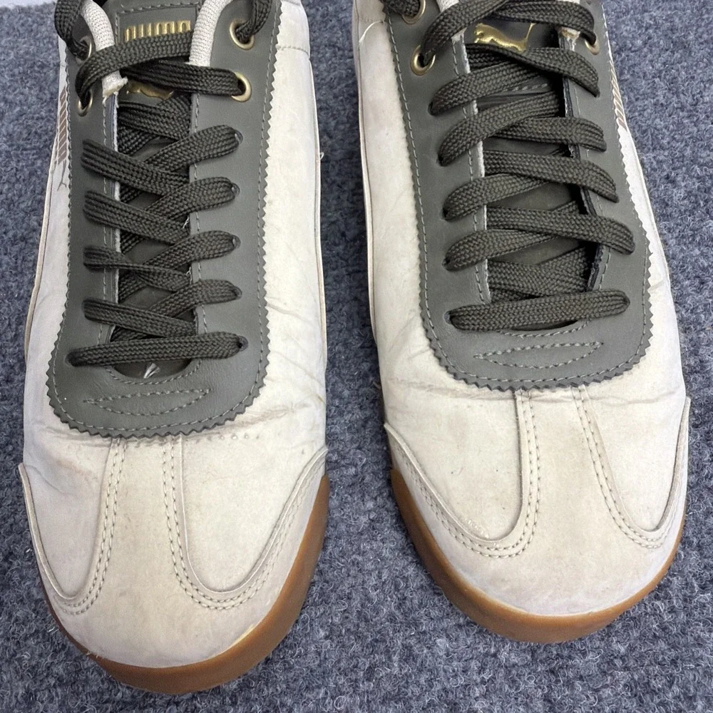 Puma Roma Expedition Putty Almond Gold Men's Size 9 Sneakers Retro Low Top